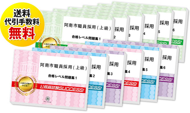 阿南市職員採用(上級)基礎能力試験過去の受験データに基づく合格セット
