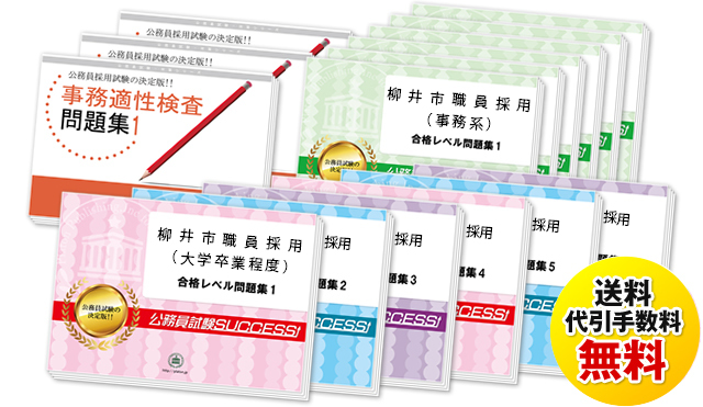 柳井市職員採用(大学卒業程度)専門試験過去の受験データに基づく合格セット